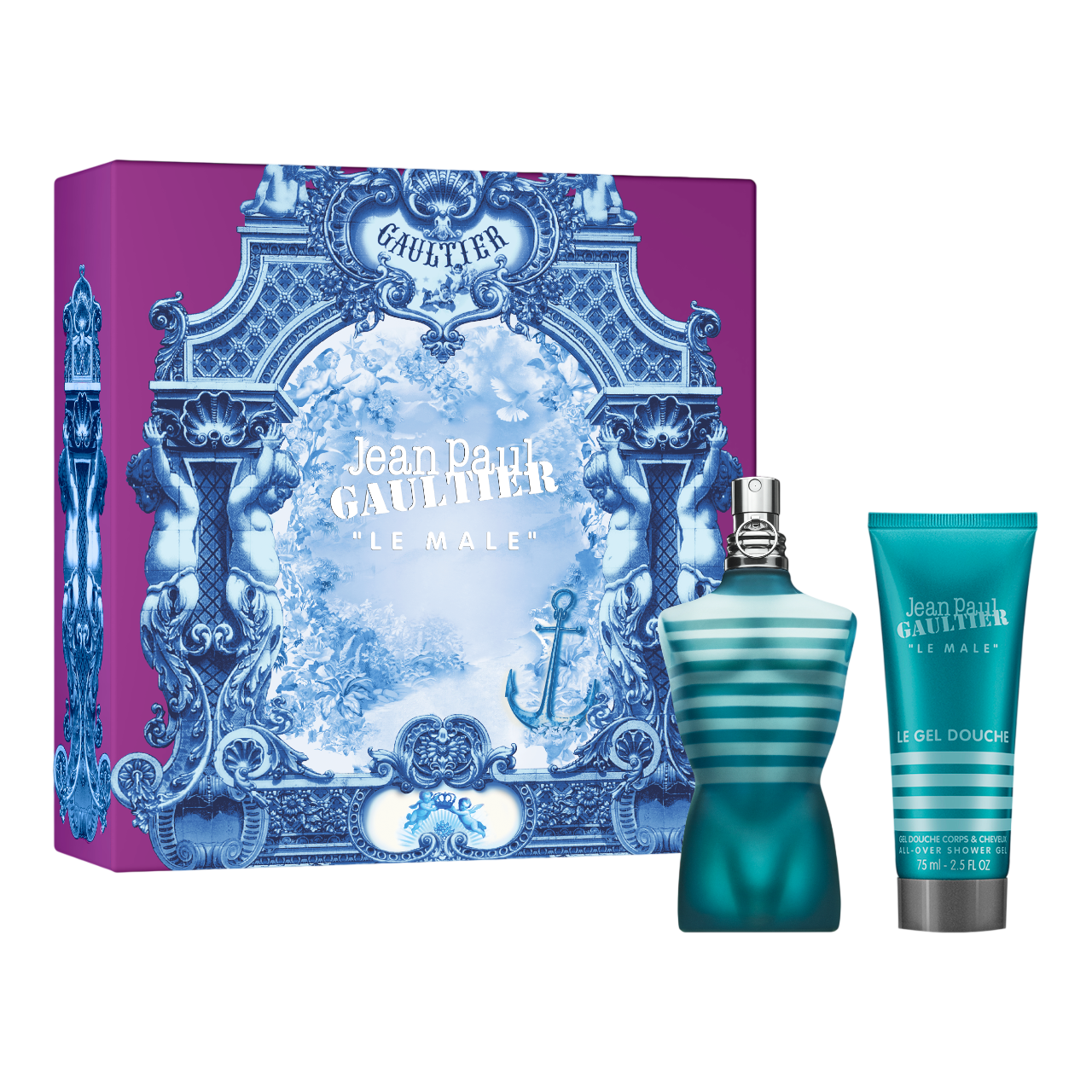 Jean Paul Gaultier Parfümset Set Jean Paul Gaultier: Le Male, Eau De Toilette, For Men, 75 ml + Le Male, Cleansing, Shower Ge