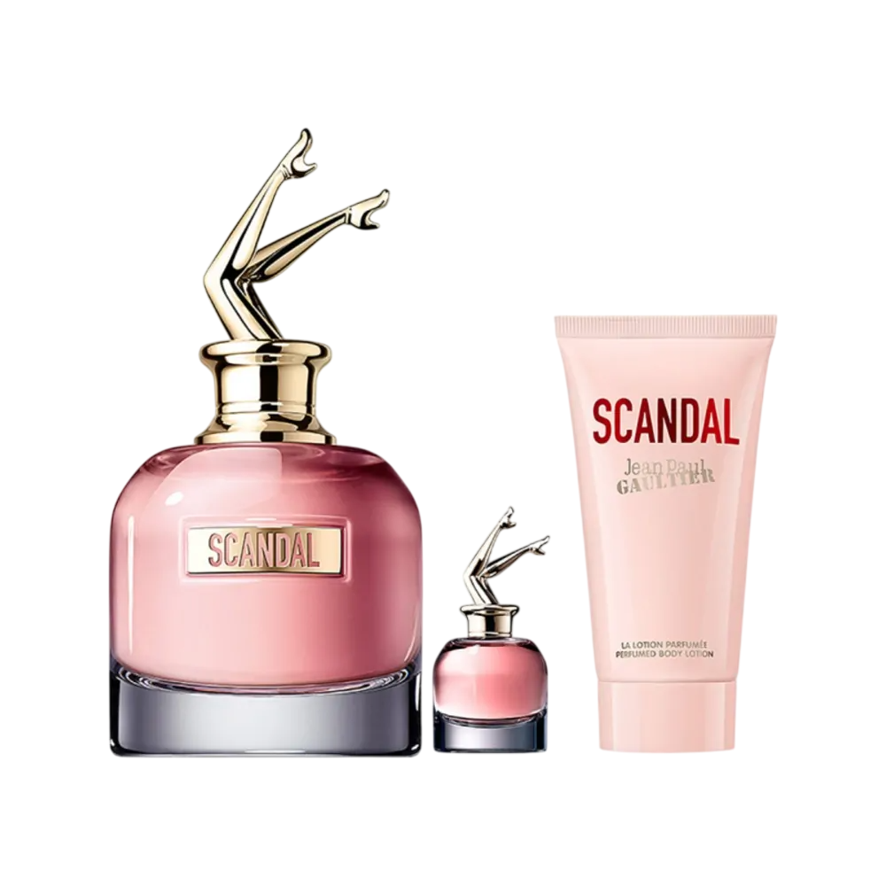Jean Paul Gaultier Parfümset Set Jean Paul Gaultier: Scandal, Eau De Parfum, For Women, 80 ml + Scandal, Hydrating, Body Loti