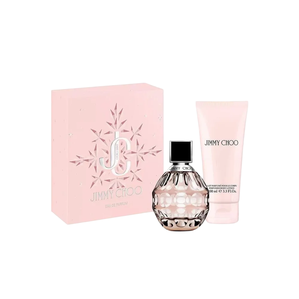 Jimmy Choo Parfümset Set Jimmy Choo: Jimmy Choo, Eau De Parfum, For Women, 60 ml + Jimmy Choo, Moisturizing, Body Lotion, 100