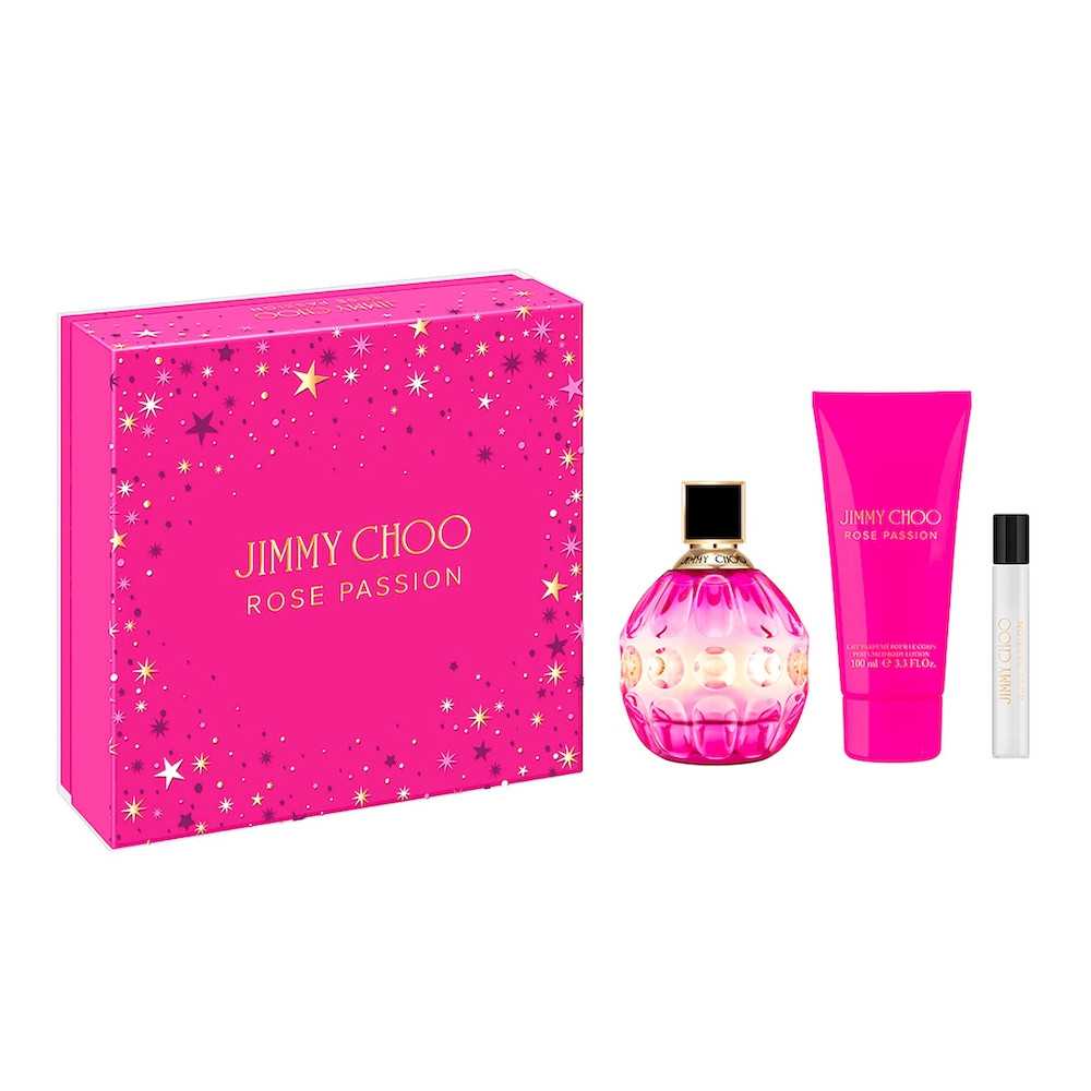 Jimmy Choo Parfümset Set Jimmy Choo: Rose Passion, Eau De Parfum, For Women, 100 ml + Rose Passion, Eau De Parfum, For Women,