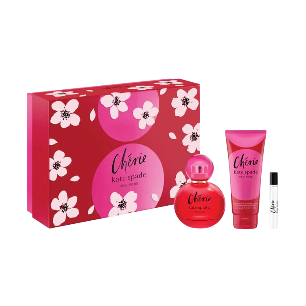 Kate Spade Parfümset Set Kate Spade: Cherie, Eau De Parfum, For Women, 100 ml + Cherie, Eau De Parfum, For Women, 7.5 ml + Ch