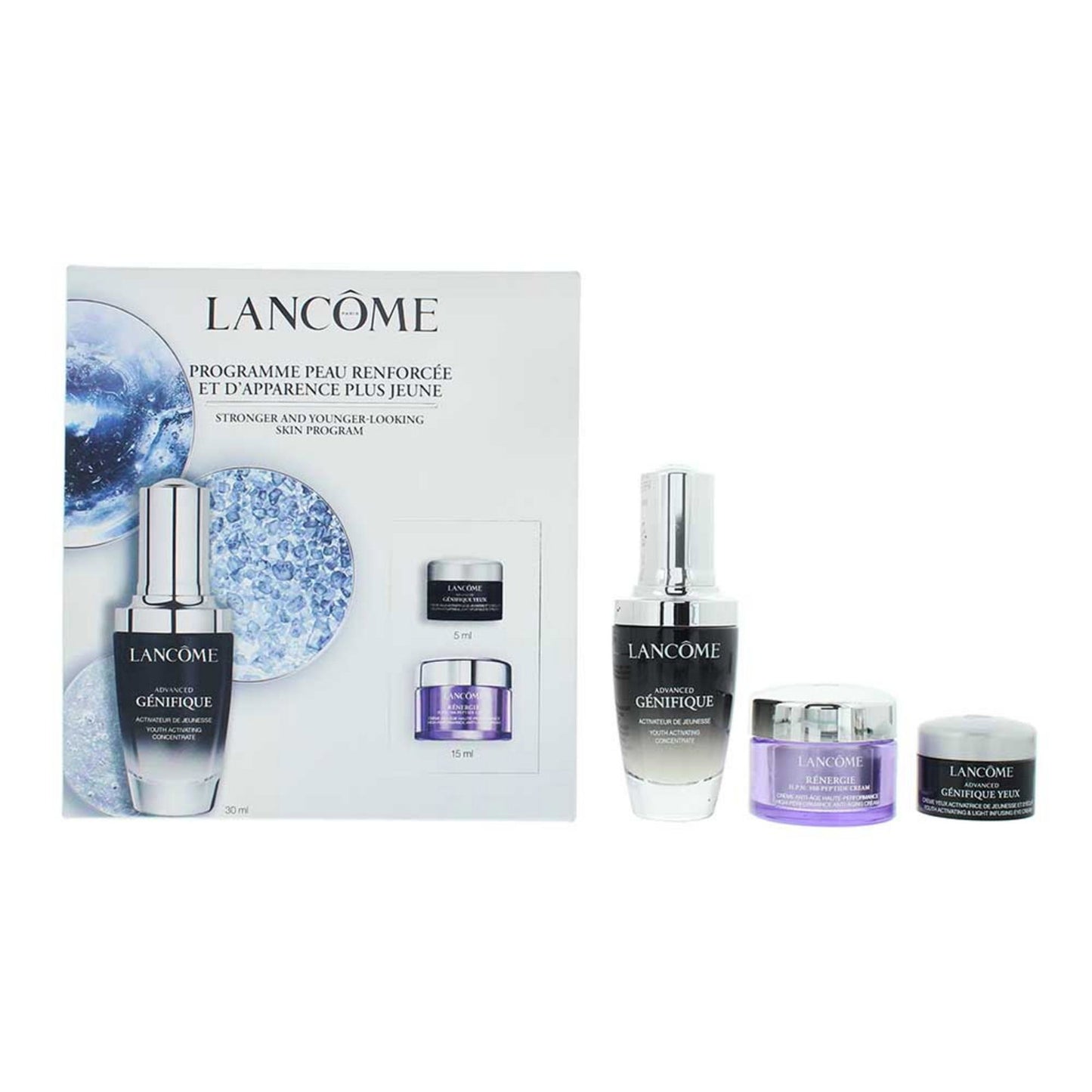 Lancome Hautpflegeset Set Lancome: Advanced Genifique, Anti-Aging, Serum, For Face, 30 ml + Rénergie HPN 300-Peptide, Anti-Ag