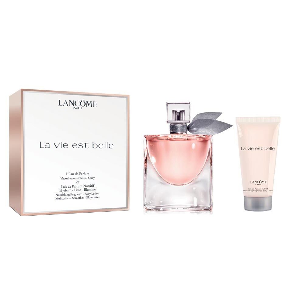 Lancome Parfümset Set Lancome: La Vie Est Belle, Eau De Parfum, For Women, 50 ml + La Vie Est Belle, Moisturizing, Body Lotio