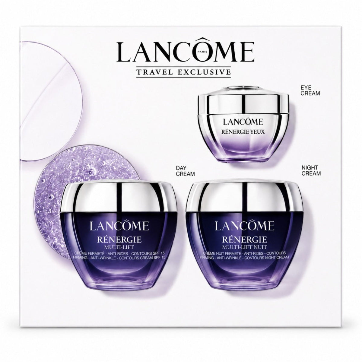 Lancome Hautpflegeset Set Lancome: Renergie Multi Lift, Anti-Wrinkle, Night, Cream, For Face, 50 ml + Renergie Multi Lift, An
