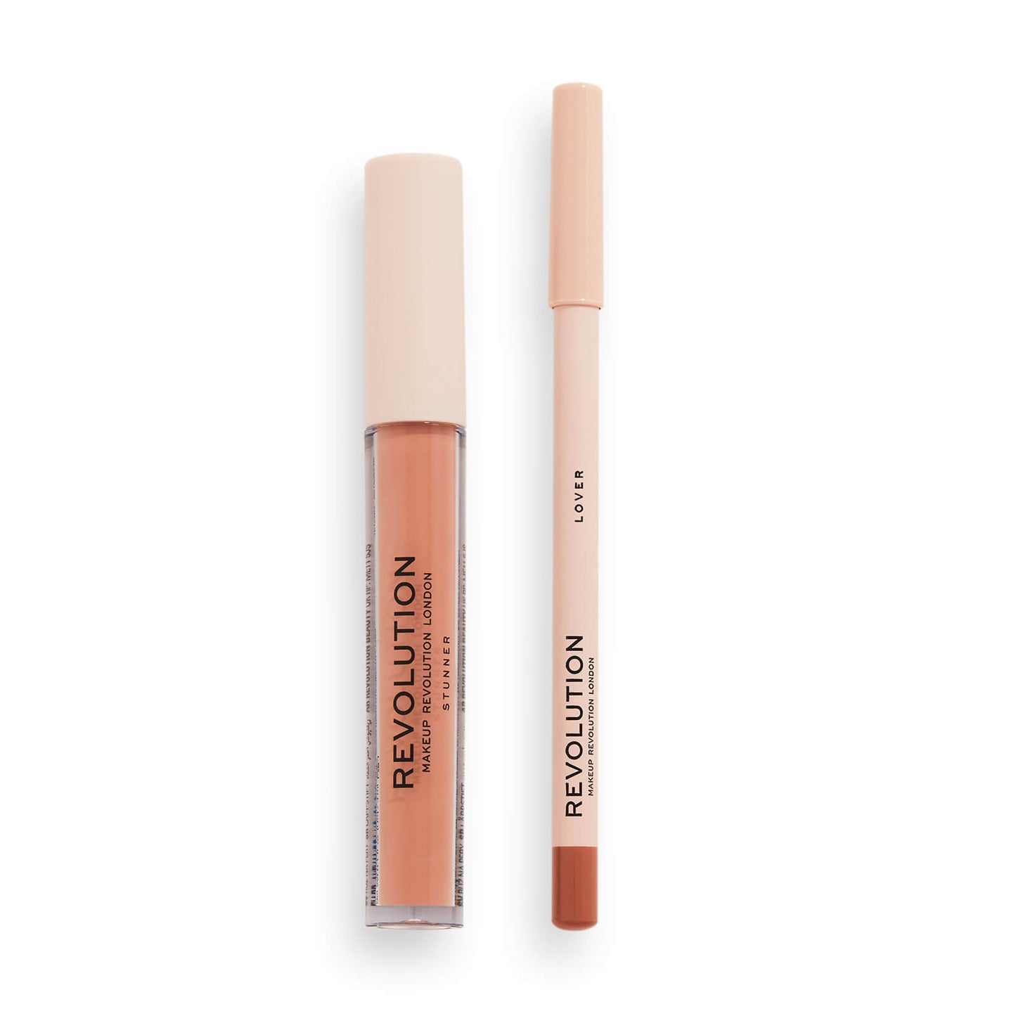 Makeup Revolution Schminkset Set Makeup Revolution: Makeup Revolution, Liquid Lipstick, Lover, 3 ml + Makeup Revolution, Prec