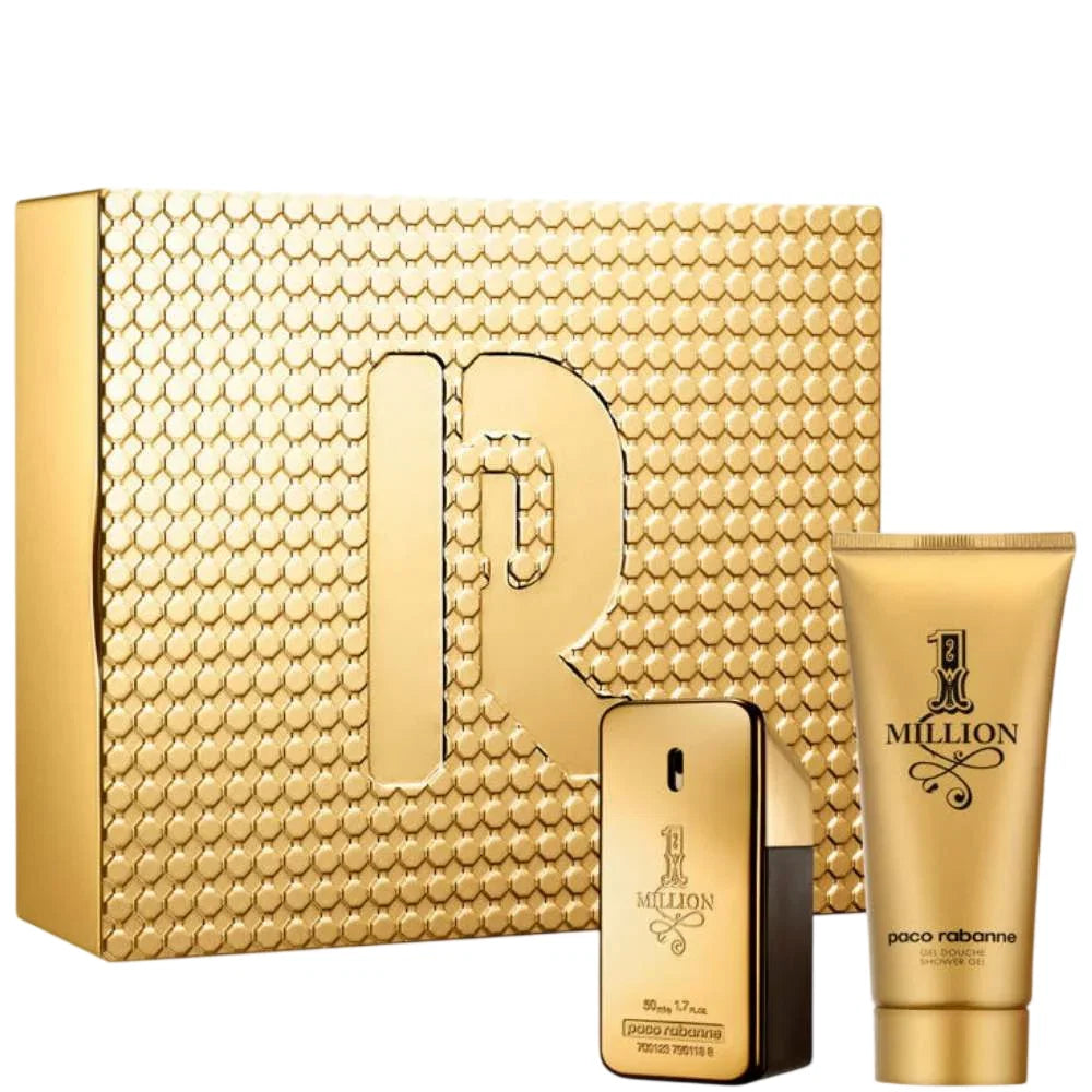 Paco Rabanne Parfümset Set Paco Rabanne: 1 Million, Eau De Toilette, For Men, 50 ml + 1 Million, Shower Gel, For All Skin Typ
