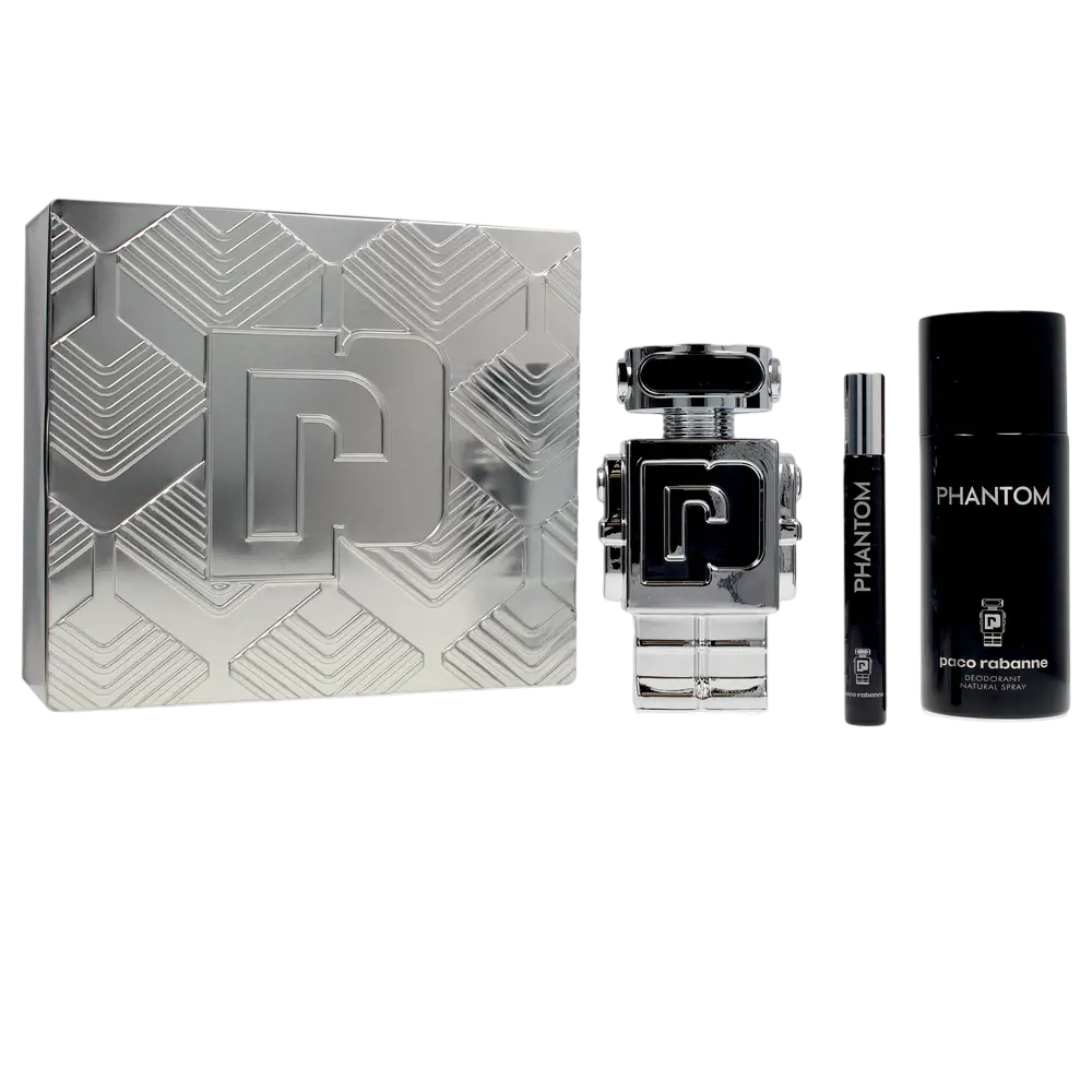 Paco Rabanne Parfümset Set Paco Rabanne: Phantom, Eau De Toilette, For Men, 100 ml + Phantom, Eau De Toilette, For Men, 10 ml