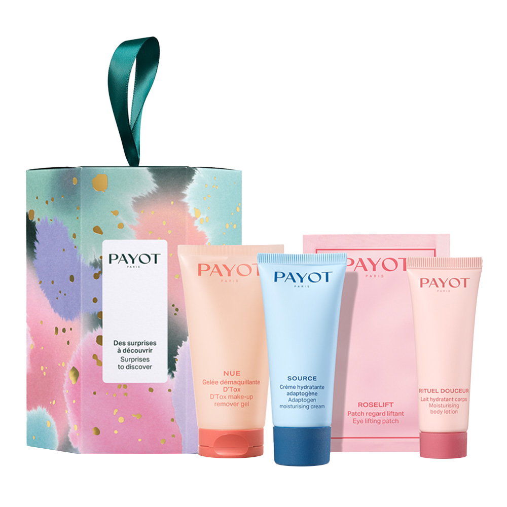 Payot Hautpflegeset Set Payot: , Makeup Remover Gel, 50 ml + Source Adaptogen, Hydrating, Cream, For Face, 30 ml + Rituel Dou