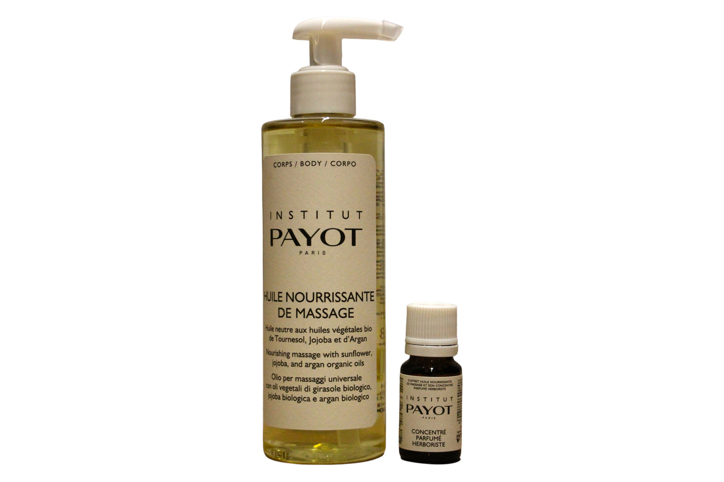 Payot Körperpflegeset Set Payot: Pro Huile, Nourishing, Massage Oil, 250 ml + Herboriste, Essential Oil, 10 ml Regular
