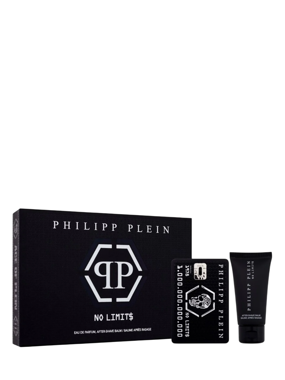 Philipp Plein Parfümset Set Philipp Plein: No Limits, Eau De Parfum, For Men, 50 ml + No Limits, Moisturizing, After-Shave Ba
