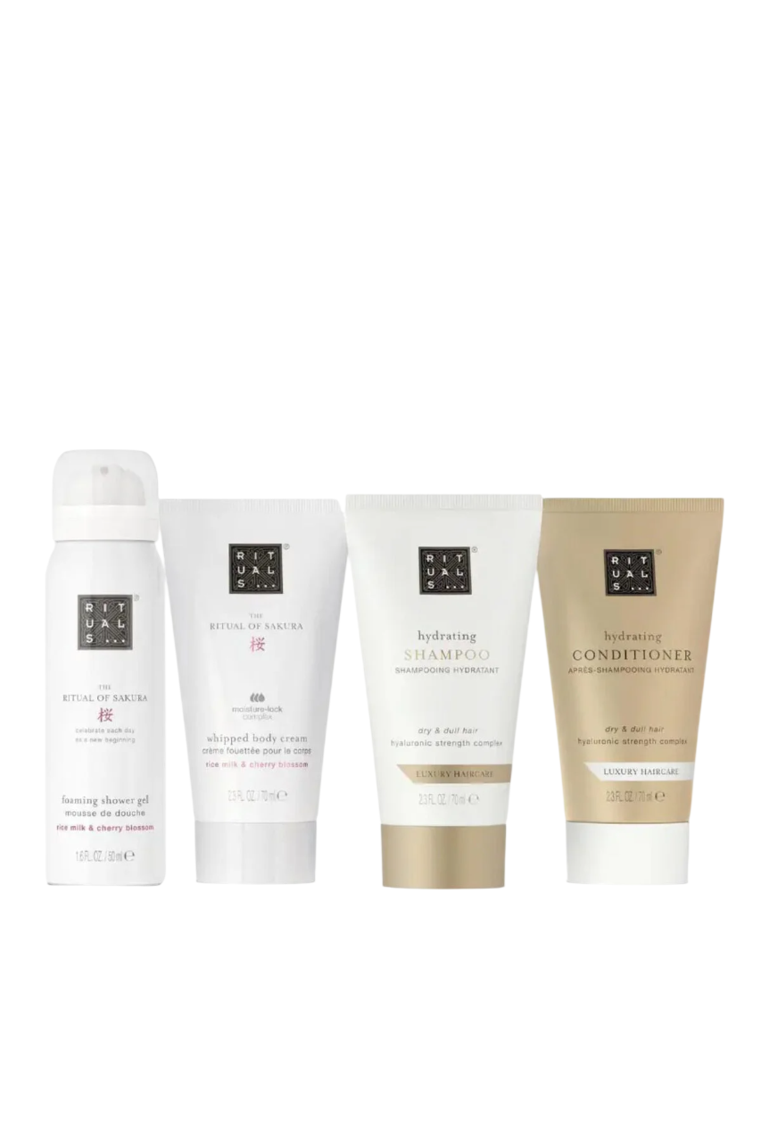 Rituals Hautpflegeset Set Rituals: The Ritual Of Sakura, Shower Mousse, 50 ml + The Ritual Of Sakura, Hydrating, Body Cream,