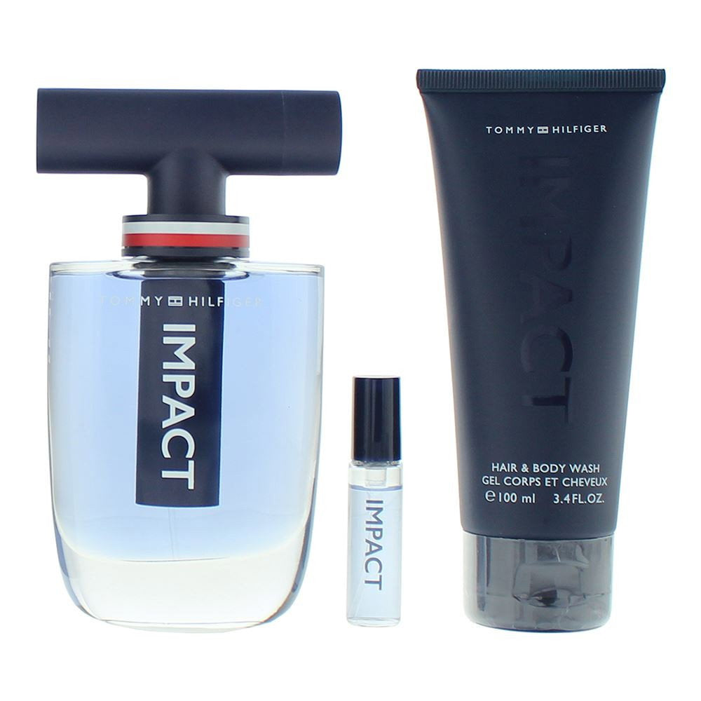 Tommy Hilfiger Parfümset Set Tommy Hilfiger: Impact, Eau De Toilette, For Men, 100 ml + Impact, Eau De Toilette, For Men, 4 m