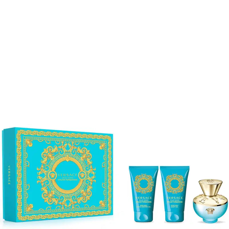 Versace Parfümset Set Versace: Dylan Turquoise, Eau De Toilette, For Women, 50 ml + Dylan Turquoise, Shower Gel, 50 ml + Dyla