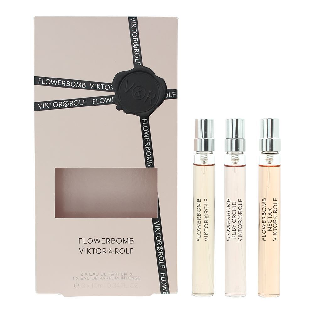 Viktor & Rolf Parfümset Set Viktor & Rolf: Flowerbomb Ruby Orchid, Eau De Parfum, For Women, 10 ml + Flowerbomb Nectar, Eau D