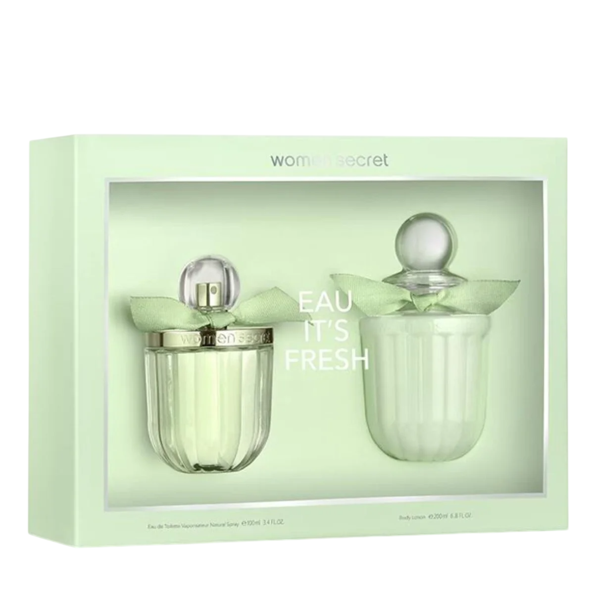 Women`Secret Parfümset Set Women'Secret: Eau It's Fresh, Eau De Toilette, 100 ml + Eau It's Fresh, Hydrating, Body Lotion, 20