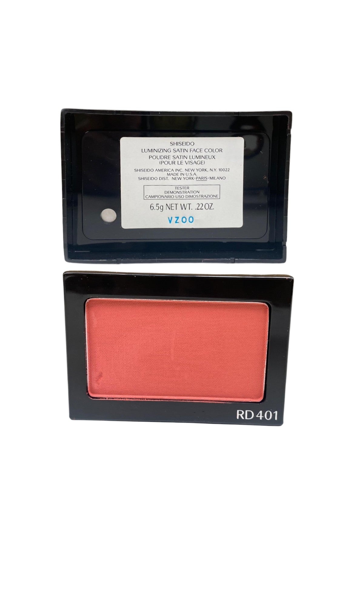 Shiseido Shiseido, Luminizing Satin, Blush Kompaktpuder, Rd401, Orchidee, 6.5 g *Tester