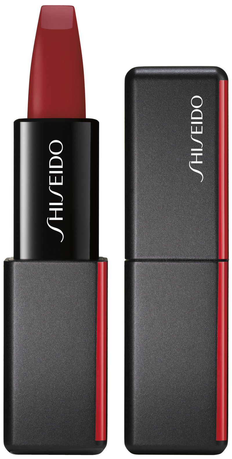 Shiseido Shiseido, Modern Matte Powder, Matt, Creme-Lippenstift, 516, Exotisches Rot, 4 g Regular