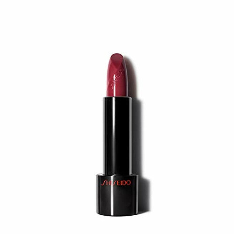 Shiseido Rouge Rouge Creme-Lippenstift RD504 Rum-Punsch – Intensives Rot, 4 g Tester