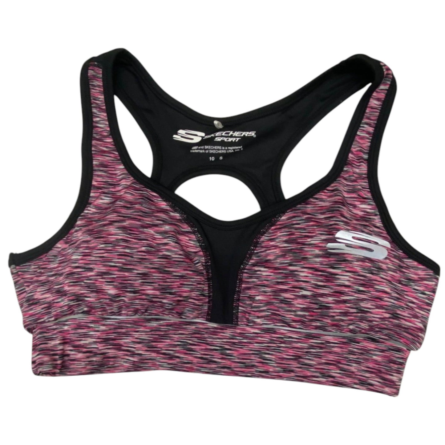 Skechers Skechers, Erinlined, Sport-BH für Frauen aus Synthetik, Magenta, Für Frauen, Größe 10 Regular