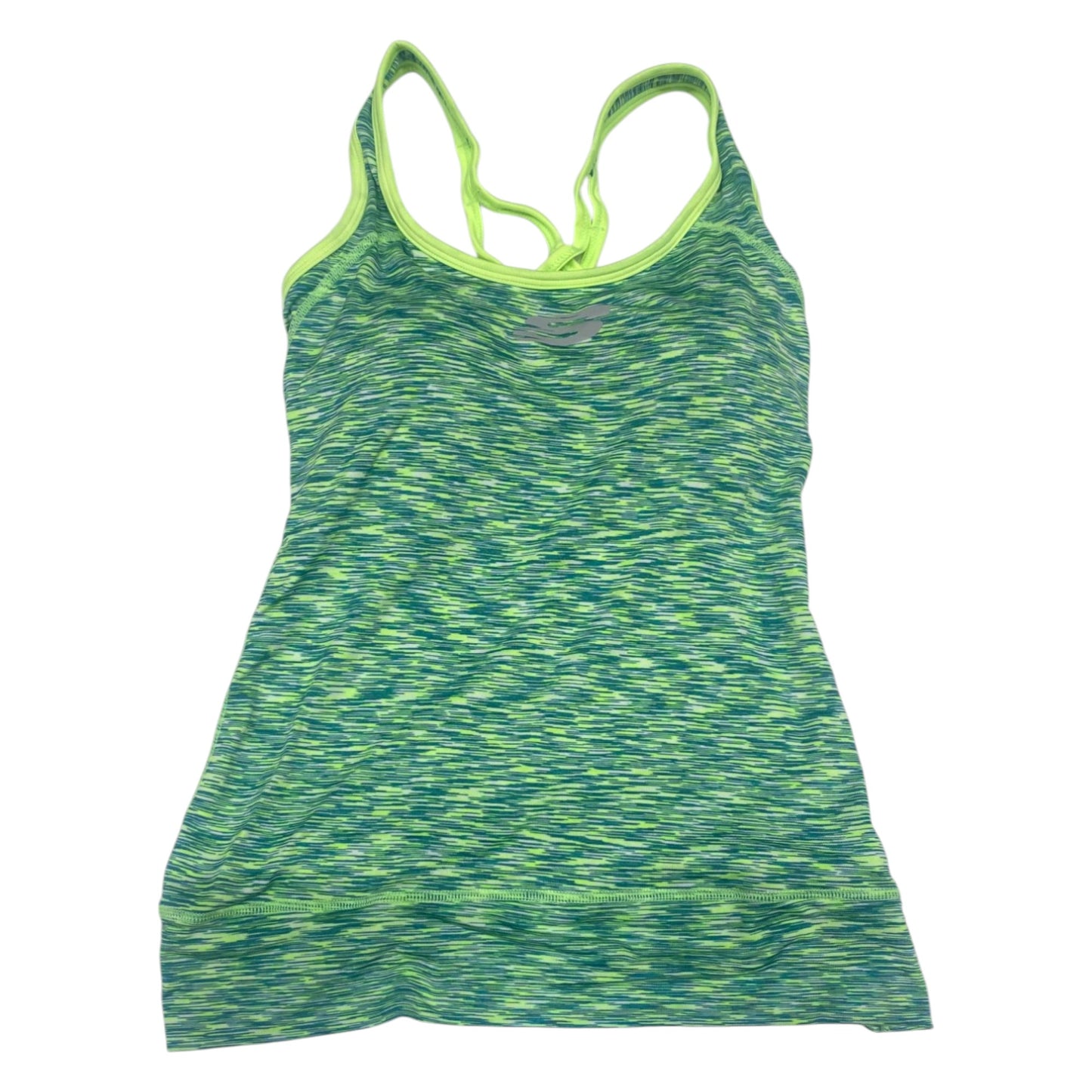 Skechers Skechers Zyra Perform Sportliches synthetisches Kurzarm Trägertop für Frauen Größe 10 Kleidung / Sportbekleidun