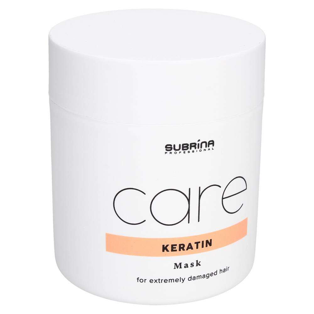Subrina Professional Subrina Professional, Care Keratin, Haarbehandlungs-Crememaske, Zur Reparatur, 500 ml Regular