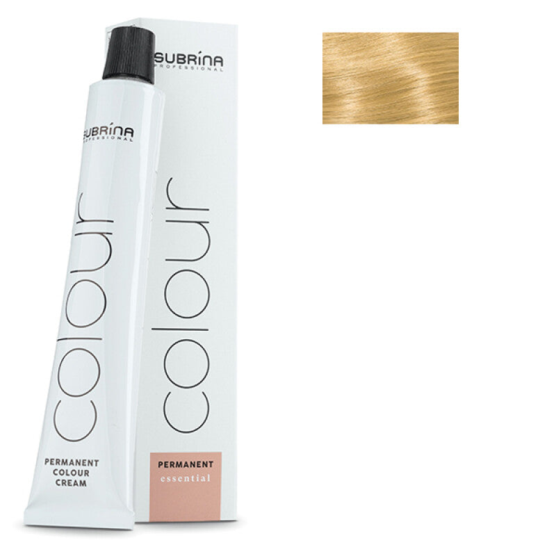 Subrina Professional Subrina Professional, Essential Colour, Permanente Haarfarbe, 9/03 Light Blonde Light Natural Ash, 100 m