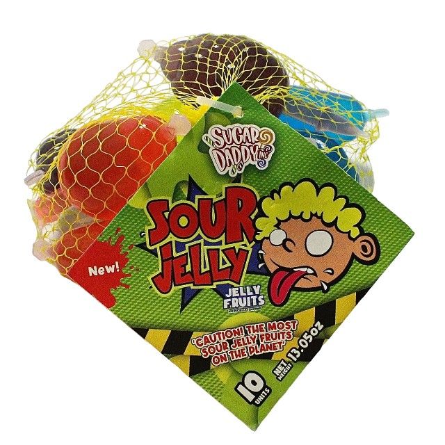 Sugar Daddy Sour Jelly Fruits 10er Netz - Candyshop.ch