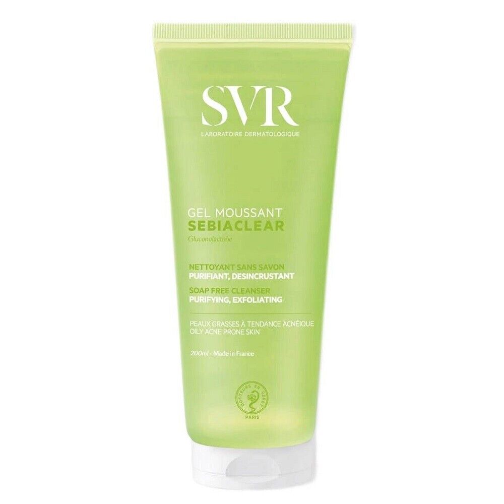 SVR Sebiaclear Reinigungsschaum 200 ml – Sanfte Porentief-Reinigung für alle Hauttypen