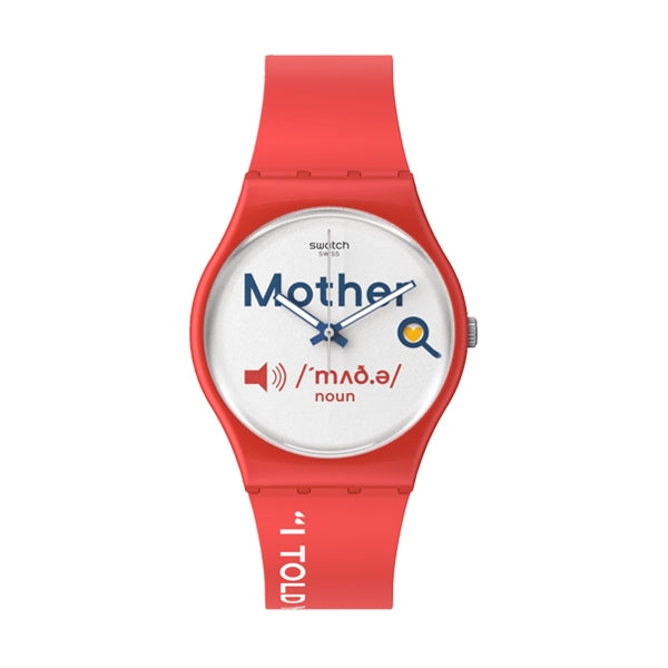 SWATCH ALL ABOUT MOM GZ713 Armbanduhr 34 mm ansicht-3