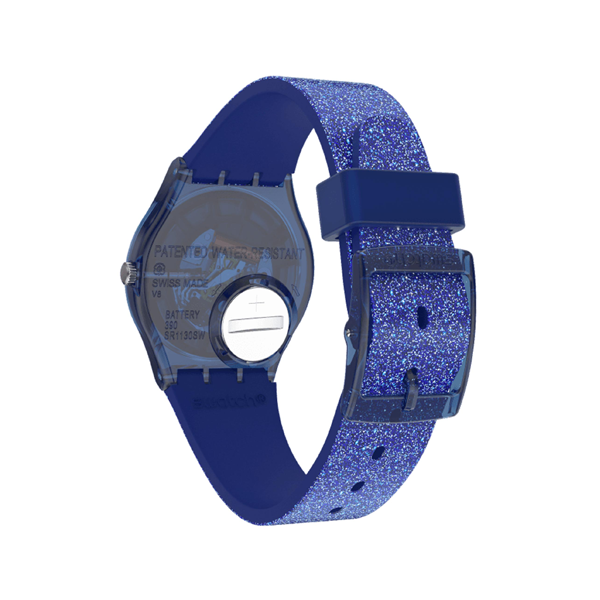 SWATCH BLUMINO GN270 Only Time Armbanduhr 34 mm ansicht-3