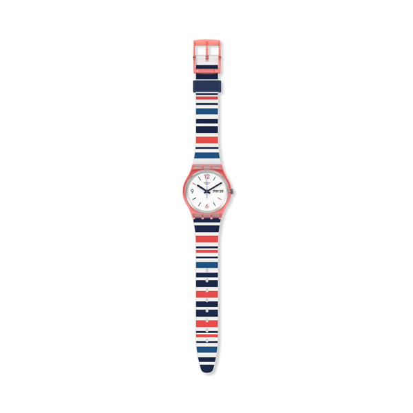 SWATCH SEA BARCODE GR712 Day & Date Armbanduhr 34 mm ansicht-3