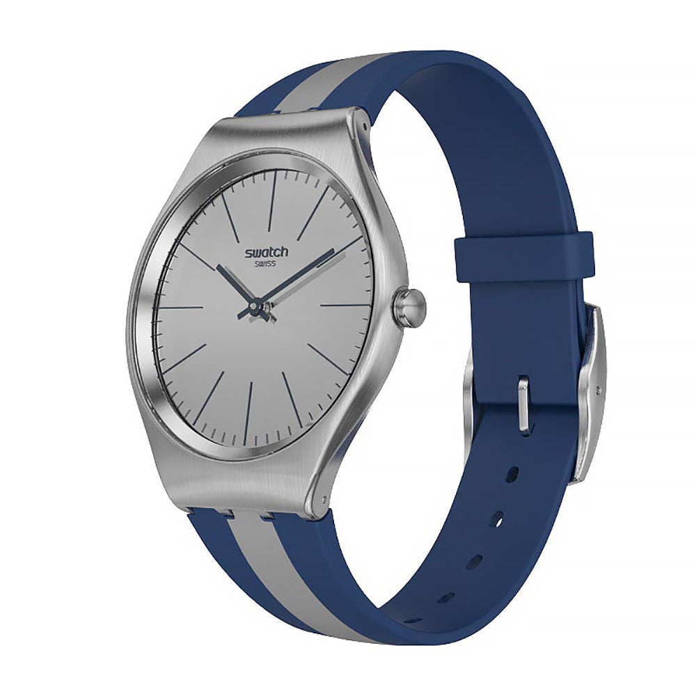 SWATCH SKINSPRING ULTRA-THIN SYXS107 Only Time Armbanduhr 38 mm ansicht-3