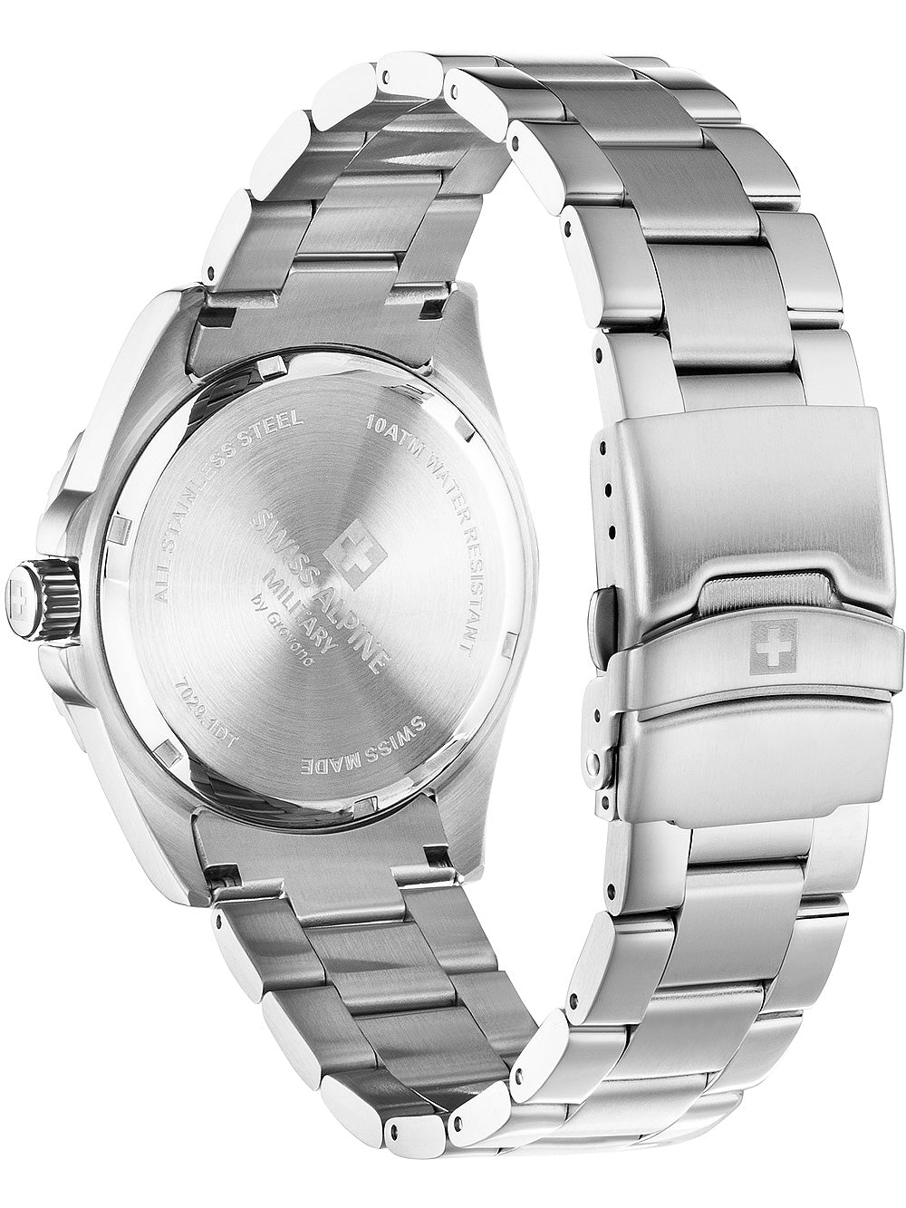 SWISS ALPINE MILITARY 7029-1138 Analoguhr Armbanduhr 46 mm ansicht-3