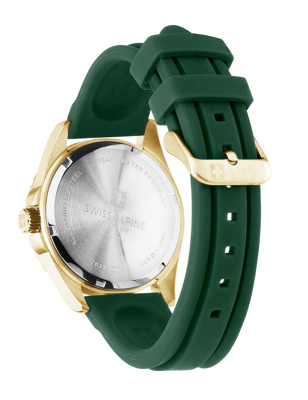 SWISS ALPINE MILITARY 7034-1818 Analoguhr Armbanduhr 46 mm ansicht-3