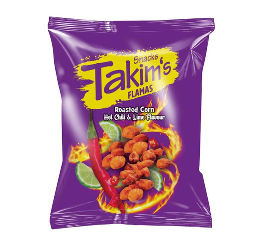 Takim’s Roasted Corn Hot Chili & Lime 100g - Candyshop.ch