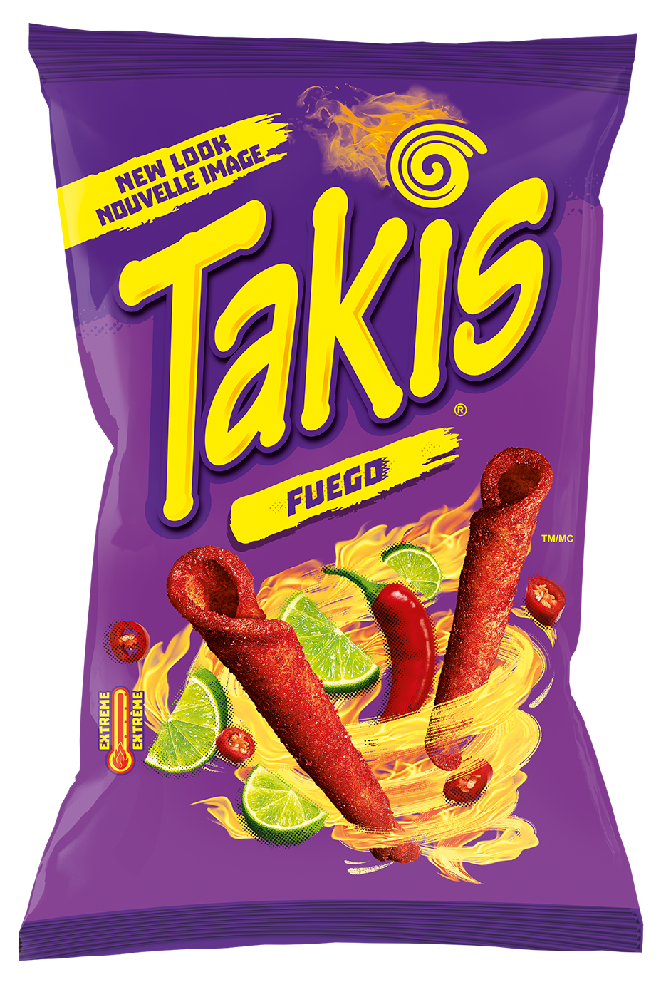 Takis Fuego 100g Hot Chili und Limette MHD 04/2025 - Candyshop.ch