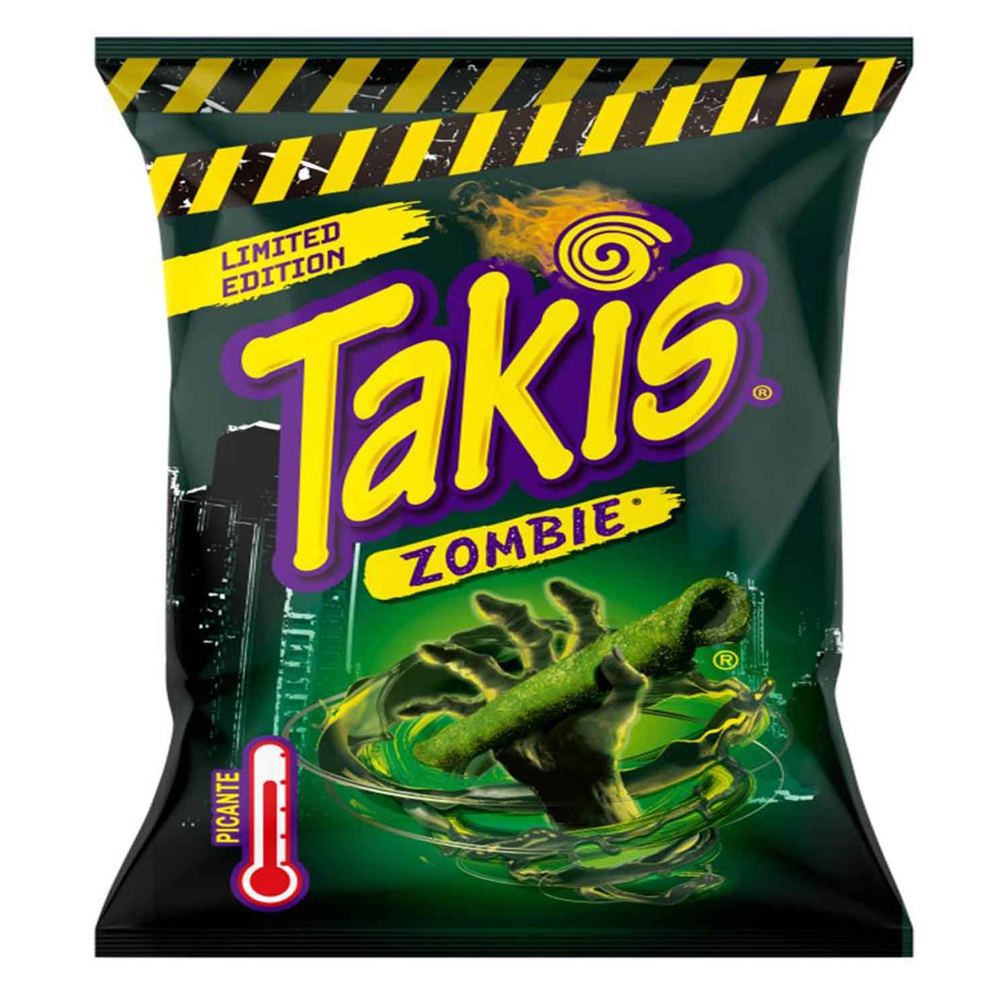 Takis Zombie 100g Maissnack mit Habanero und Gurkengeschmack