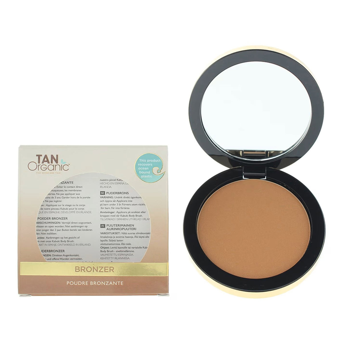 Tan Organic Tan Organic, Tan Organic, Bronzer Kompaktpuder, 10 g Regular