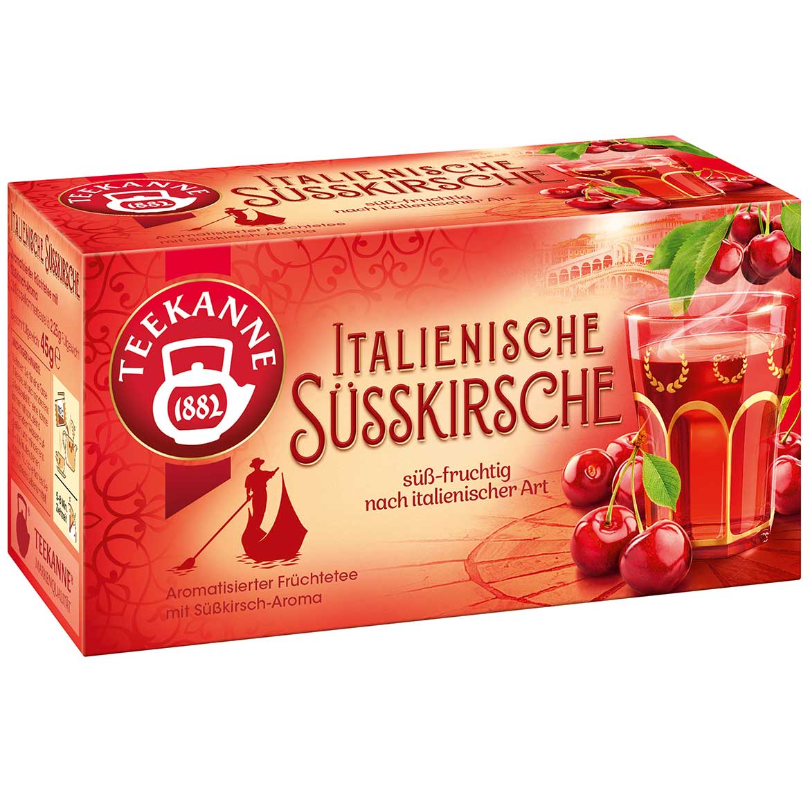 Teekanne Italienische Süsskirsche 20er - Candyshop.ch