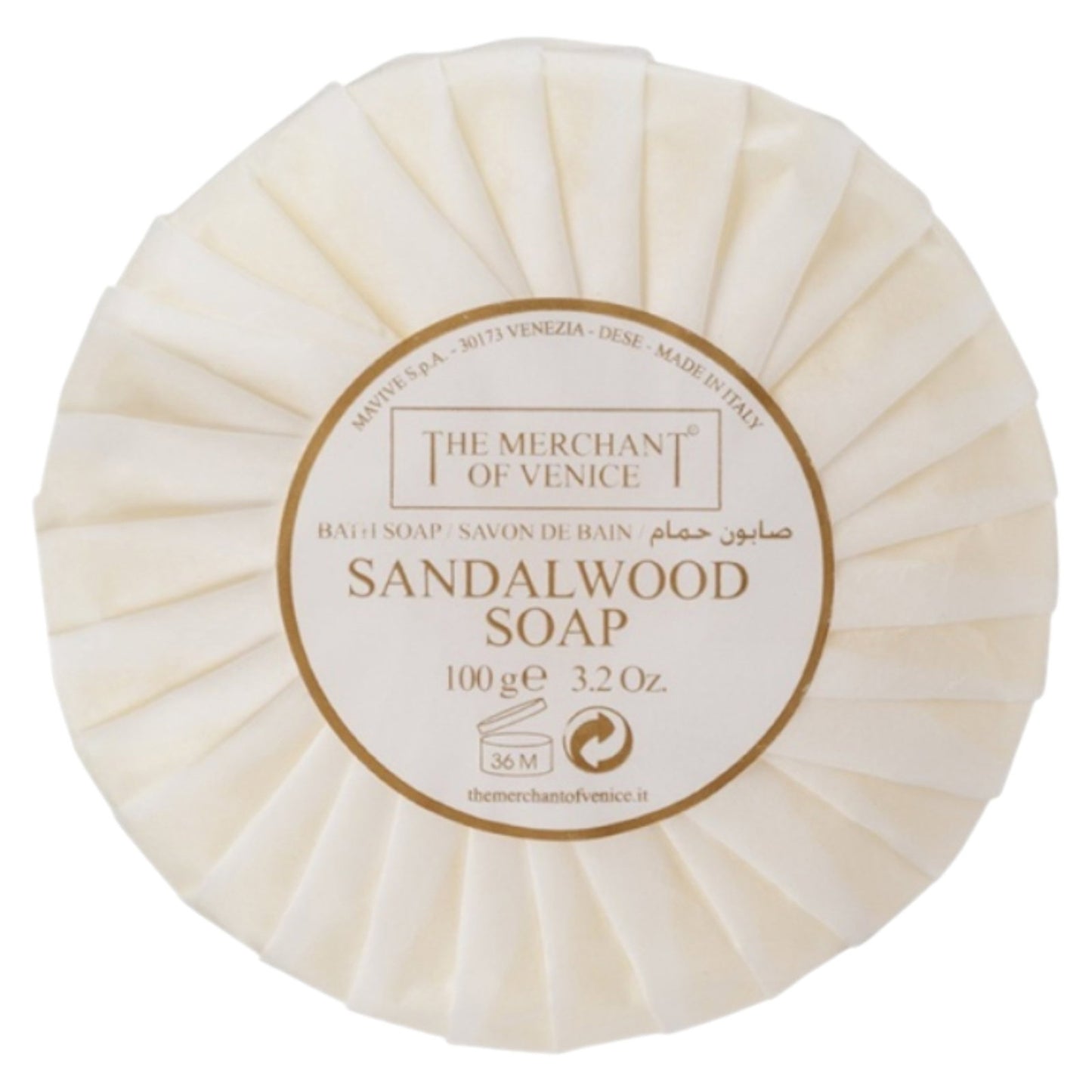 The Merchant Of Venice The Merchant Of Venice, Sandalwood, Seifenstück, Körper, 100 g Regular