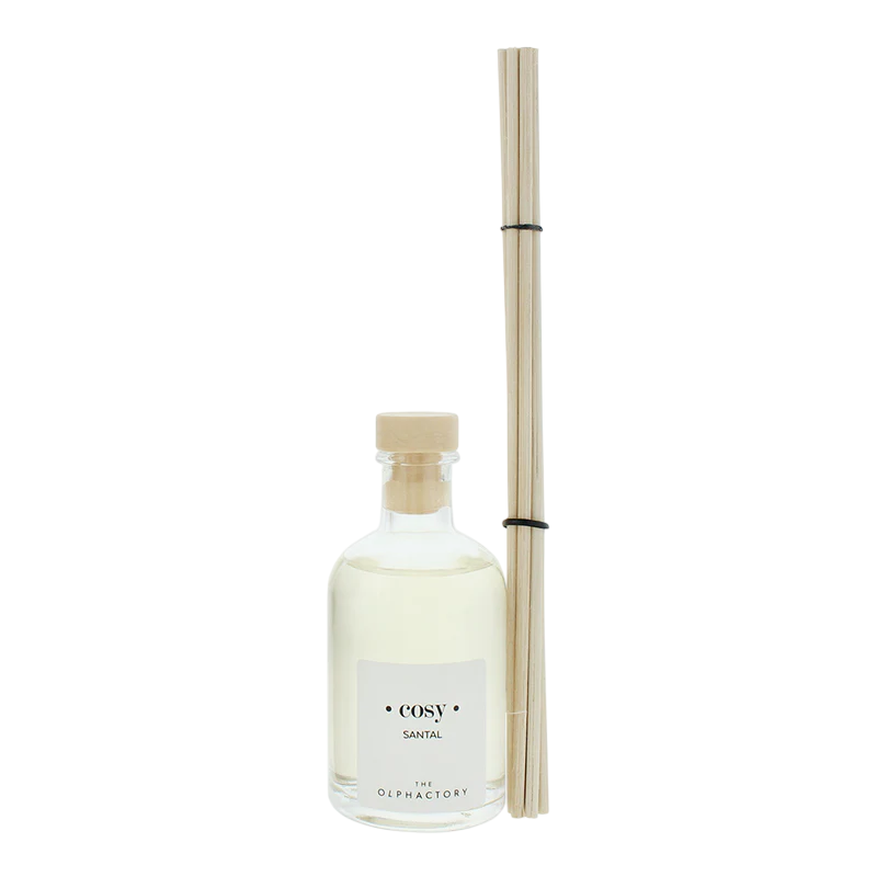 The Olphactory The Olphactory, Cosy Santal, Duftstäbchen, Aroma-Rattanstäbchen-Diffusor, 100 ml Regular