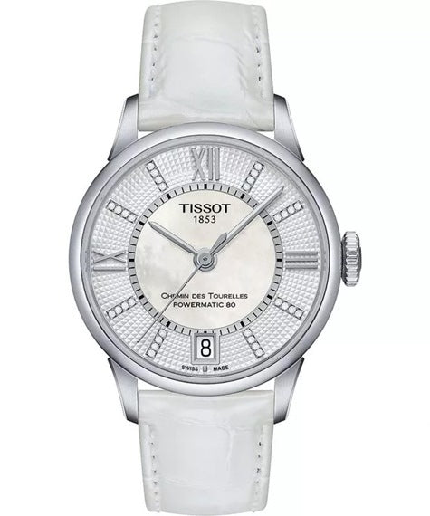 TISSOT CHEMIN DES TOURELLES T0992071611600 Date Armbanduhr 32 mm ansicht-3