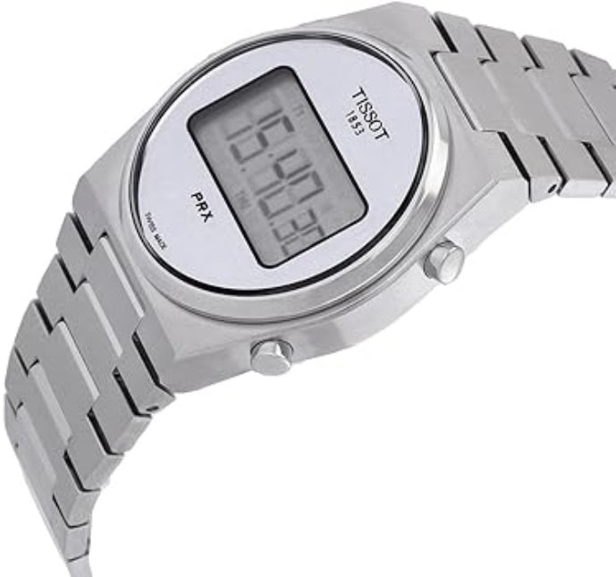 TISSOT PRX DIGITAL T1372631103000 Multifunction Armbanduhr 35 mm ansicht-3