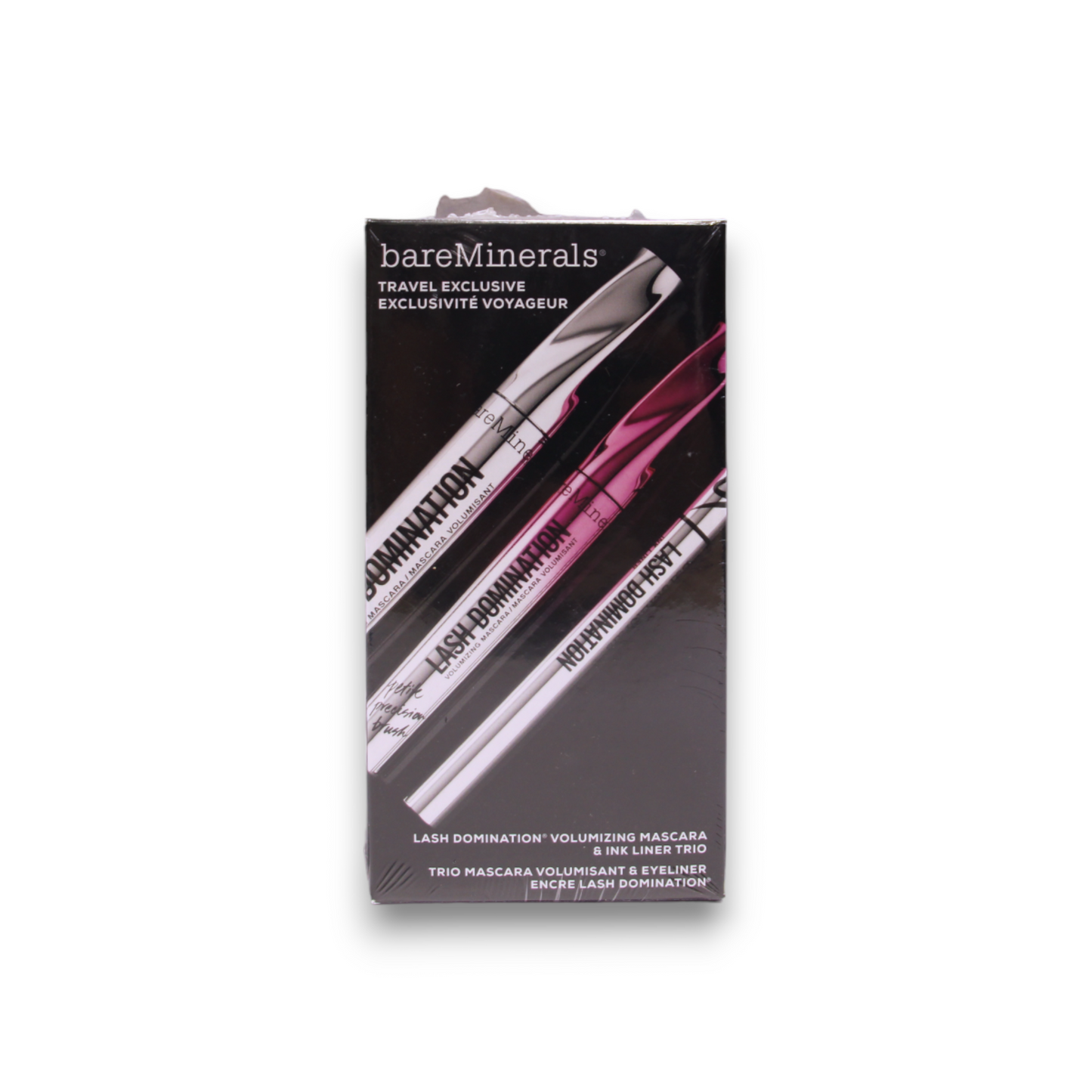 BareMinerals Schminkset Travel Exclusive Set BareMinerals: Lash Domination, Volumizing, Mascara, Intense Black, 8.5 ml + Lash
