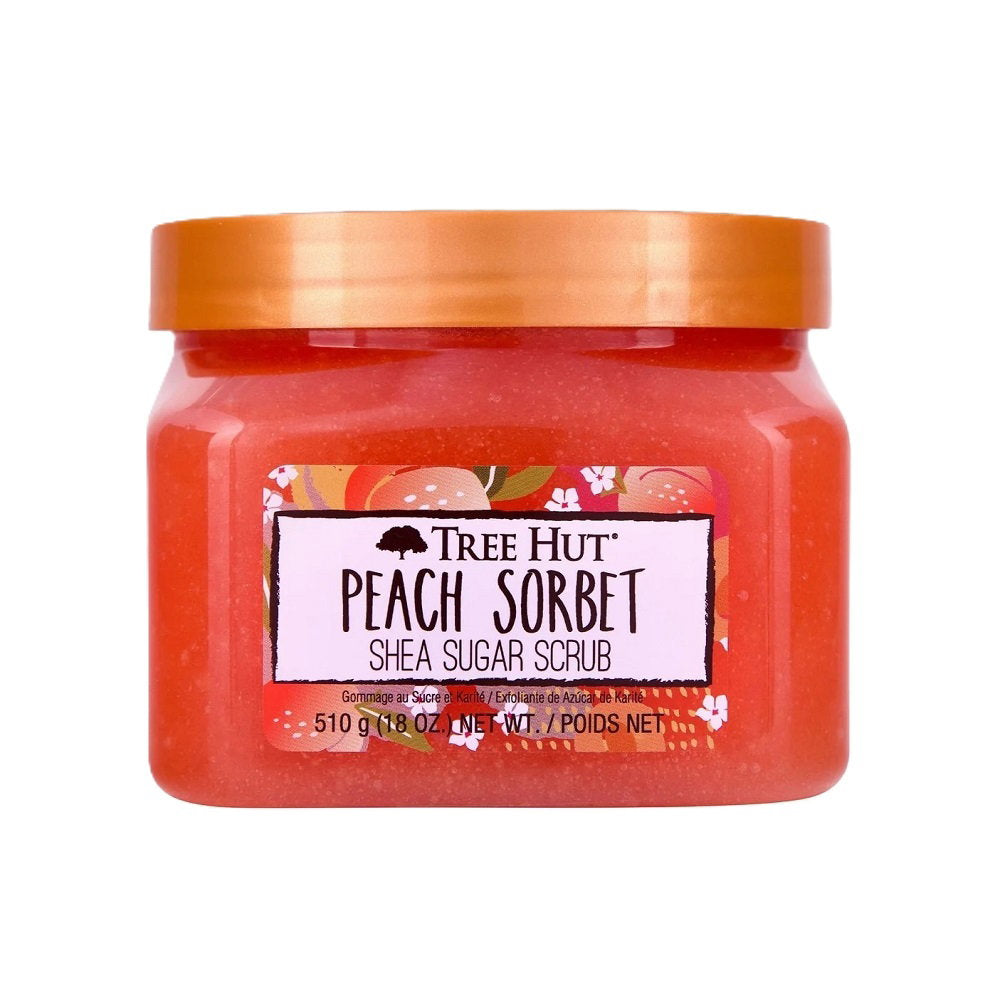 Tree Hut Geschenkset, Tree Hut, Peach Sorbet, Peeling, Körperpeeling, 510 ml Regular