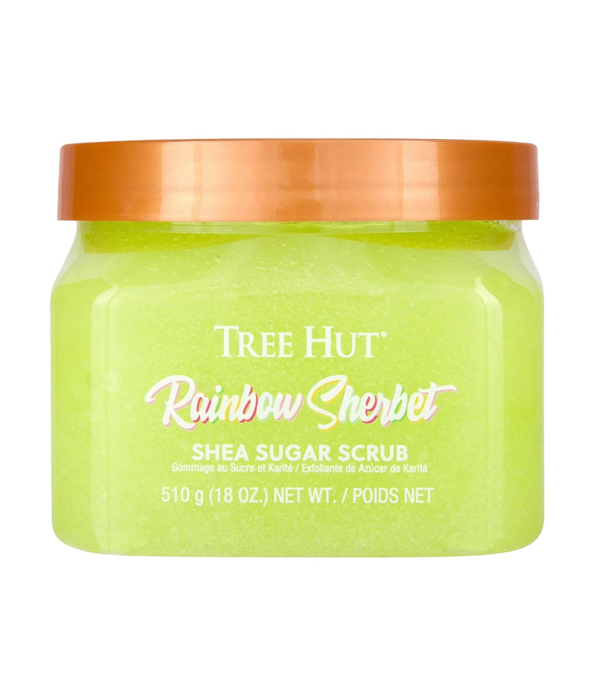 Tree Hut Tree Hut, Rainbow Sherbet, Peeling, Körperpeeling, 510 g Regular
