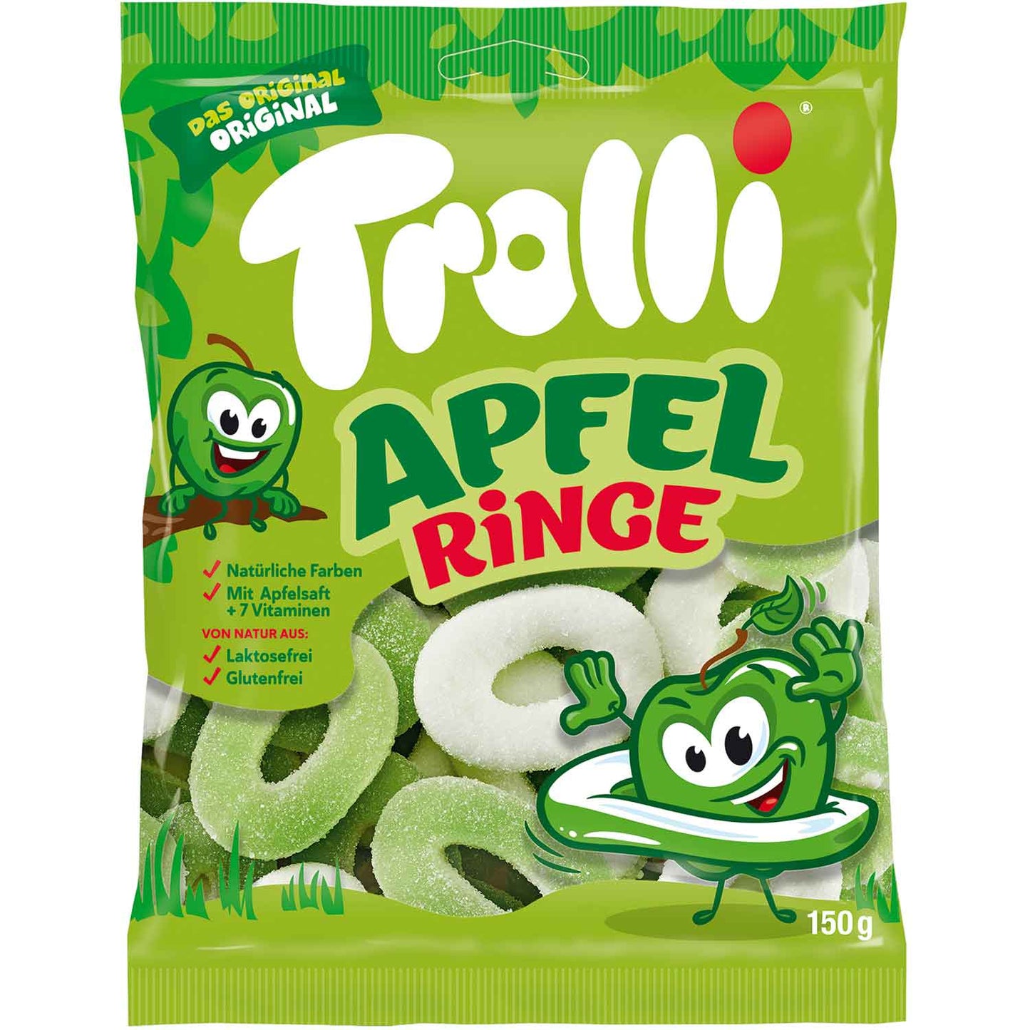 Trolli Apfelringe 150g - Candyshop.ch