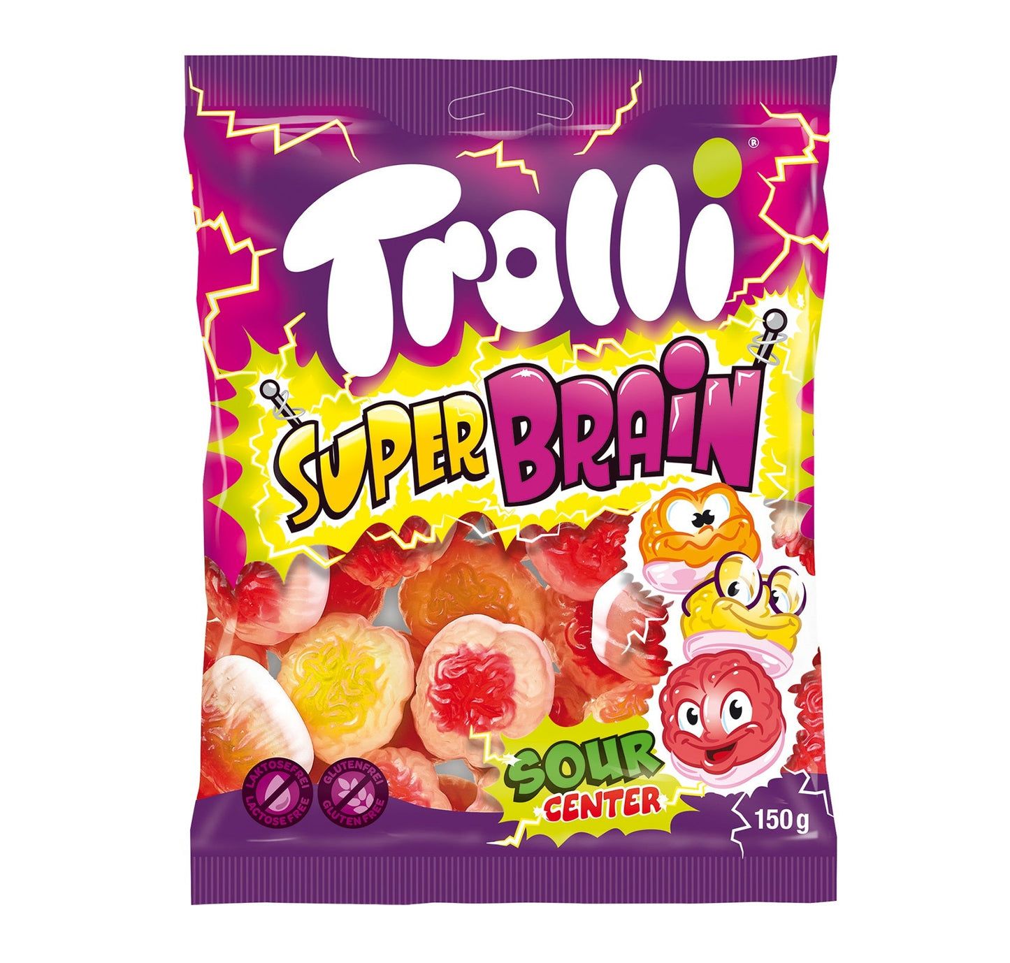 Trolli Super Brain 150g - Candyshop.ch