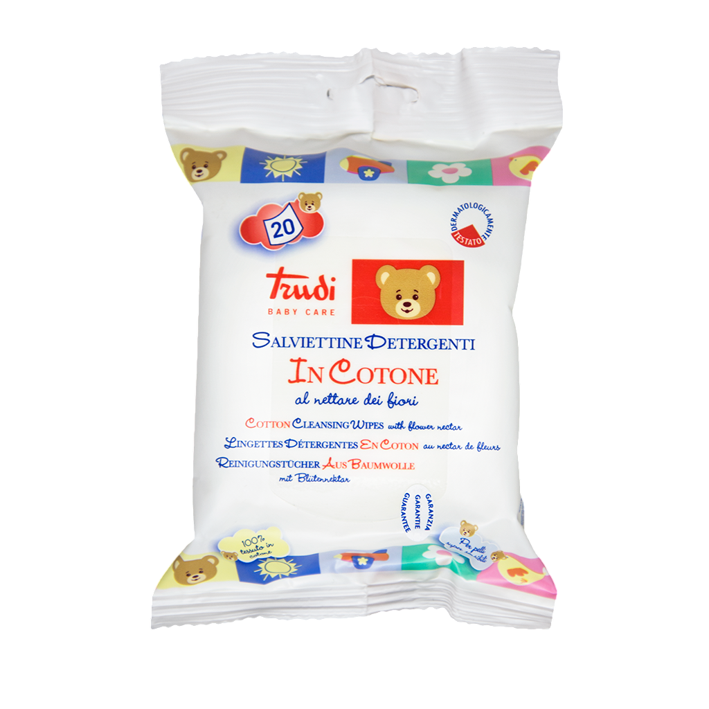 Trudi Baby Care Trudi Baby Care, In Cotone, Baumwolle, Reinigungstücher, 20 stk, *Tester