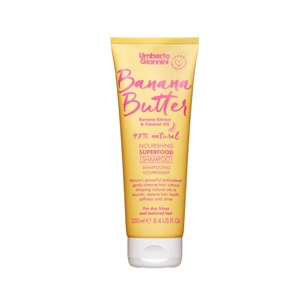 Umberto Giannini Umberto Giannini, Banana Butter, Vegan & Cruelty-Free & Natural Ingredients, Haarshampoo, Nourishing & Moist